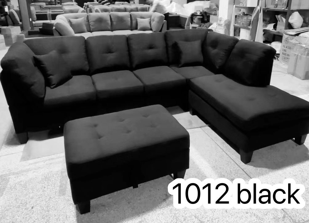 sofa-dark-grey-black-and-cream