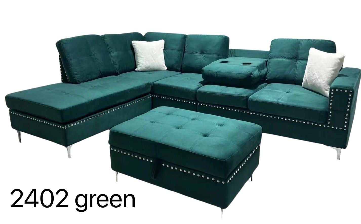 reversible-sectional-with-drop-down-tray-and-ottoman